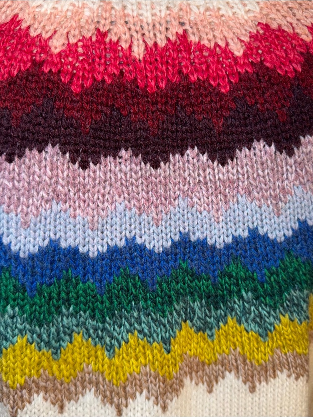 American Eagle Amazingly Soft Fair Isle Nordic Sweater Small - Picture 5 of 9